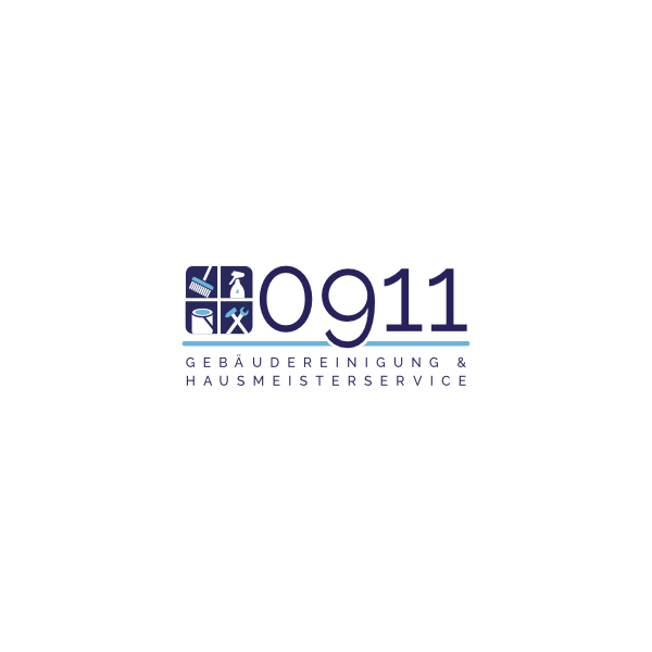 0911 Gebäudereinigung Logo